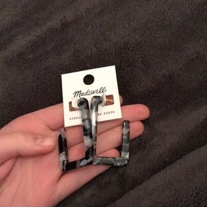 Madewell earrings never worn!